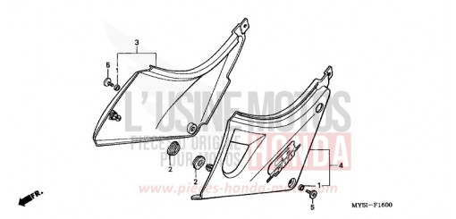 COUVERCLE LATERAL CB5002 de 2002